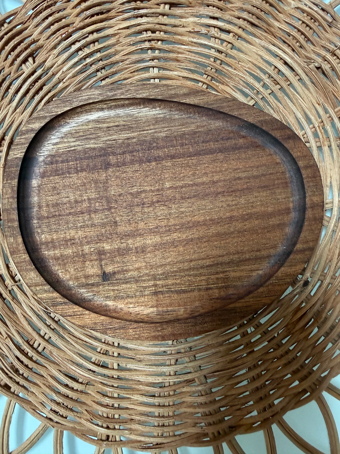 Bougie ( Plateau en bois pour bougies )