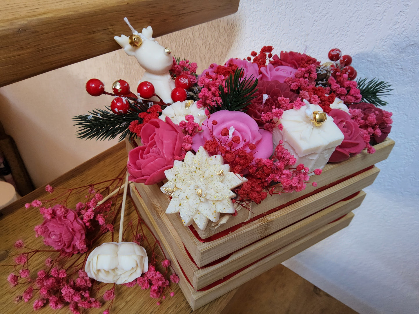 Bougie Festive de Noël
