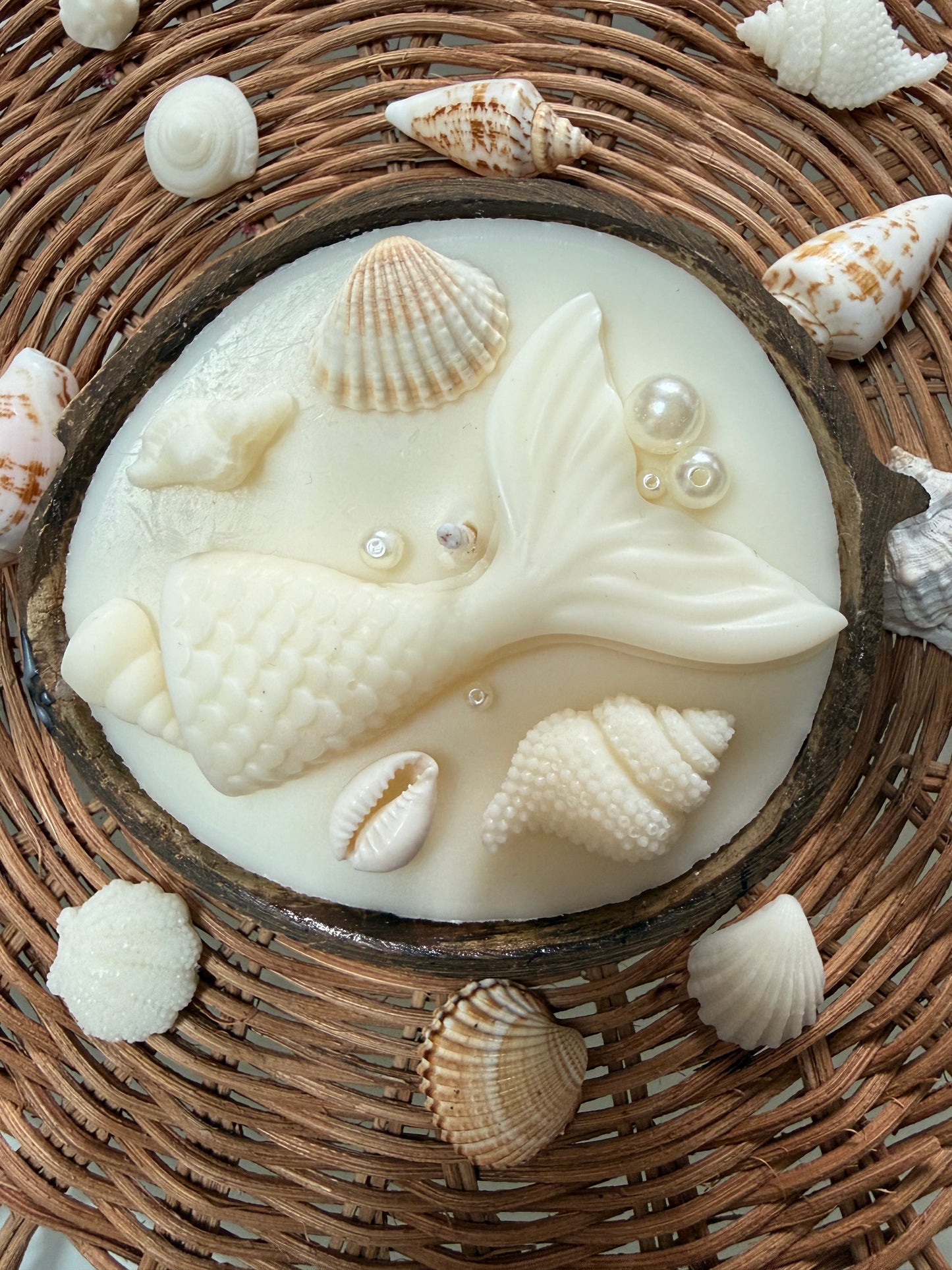 Bougie Noix de Coco solaire