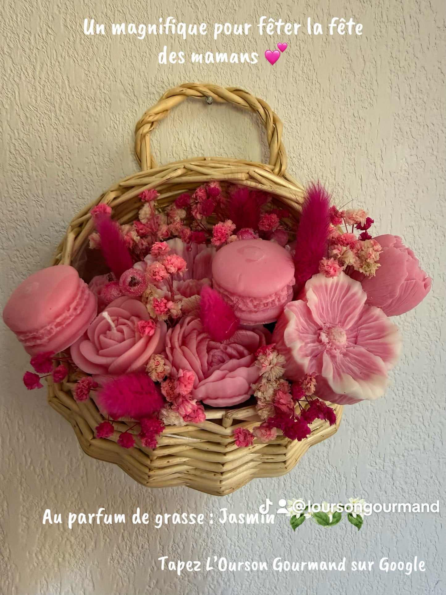 Bougie Panier Prisca