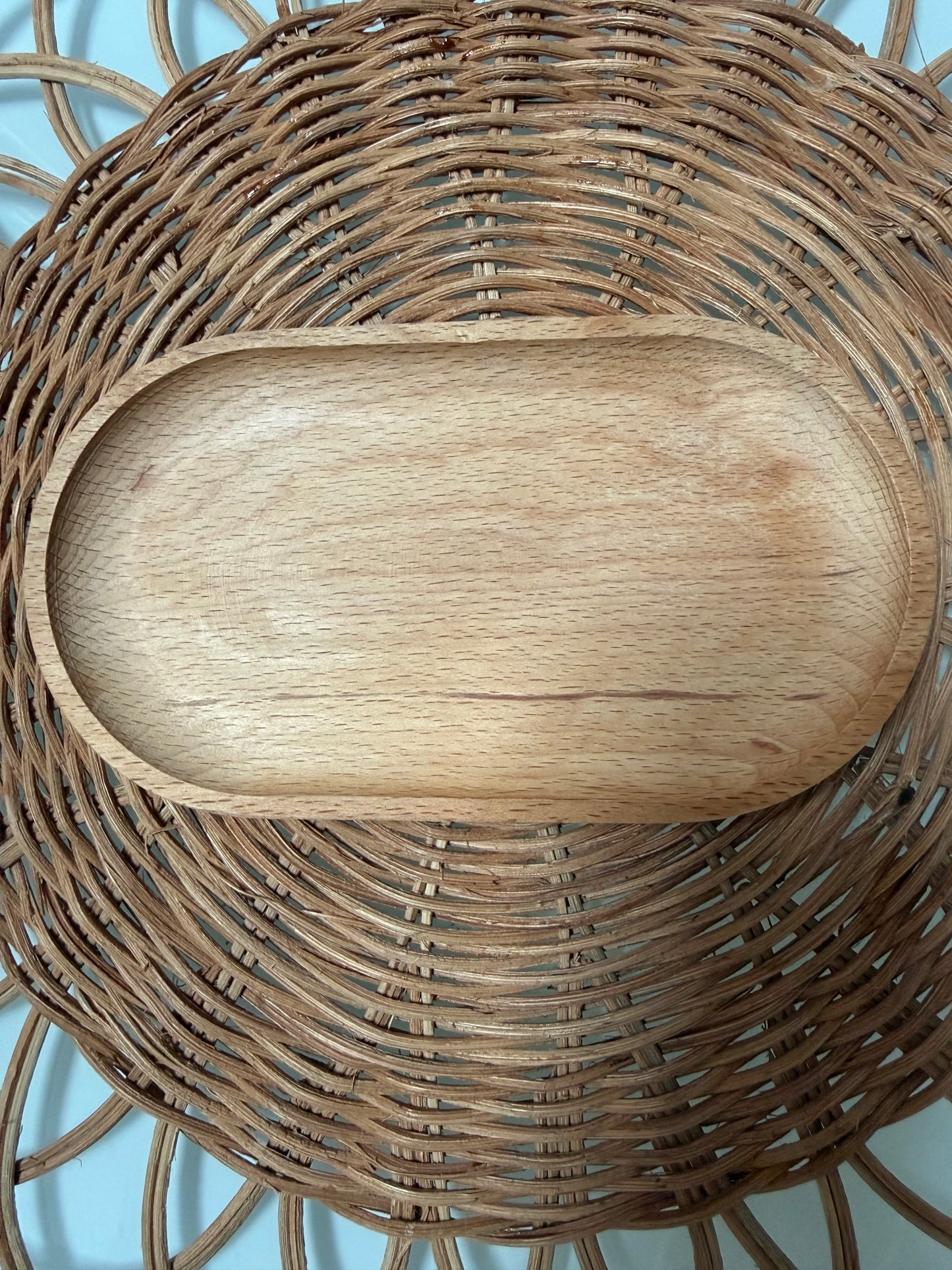 Bougie ( Plateau bois foncé )